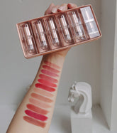 The Daily Drop Crystal Square Tube Matte Lipstick Set