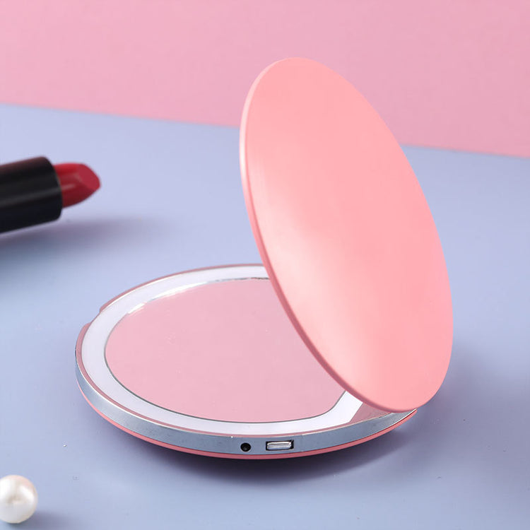 The Daily Drop Mini Portable LED Makeup Mirror