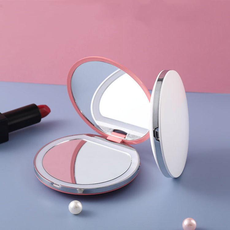 The Daily Drop Mini Portable LED Makeup Mirror