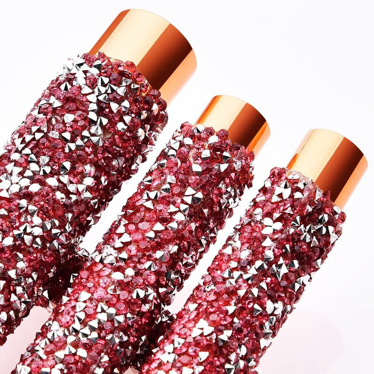 The Daily Drop Luxury Diamond Makeup Brush Set 10Pcs