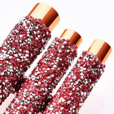 The Daily Drop Luxury Diamond Makeup Brush Set 10Pcs