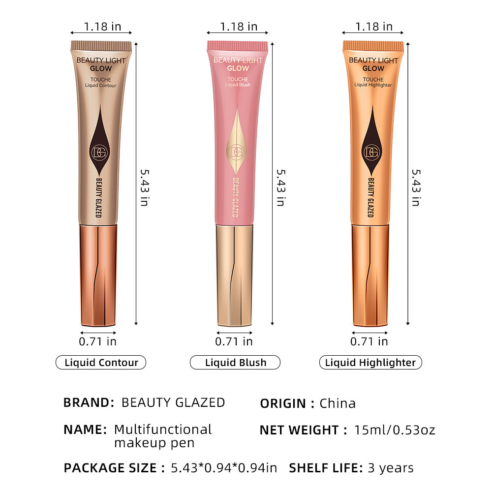 The Daily Drop Liquid Blush Highlight Shading Pen