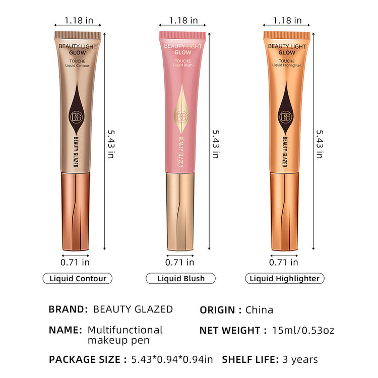 The Daily Drop Liquid Blush Highlight Shading Pen
