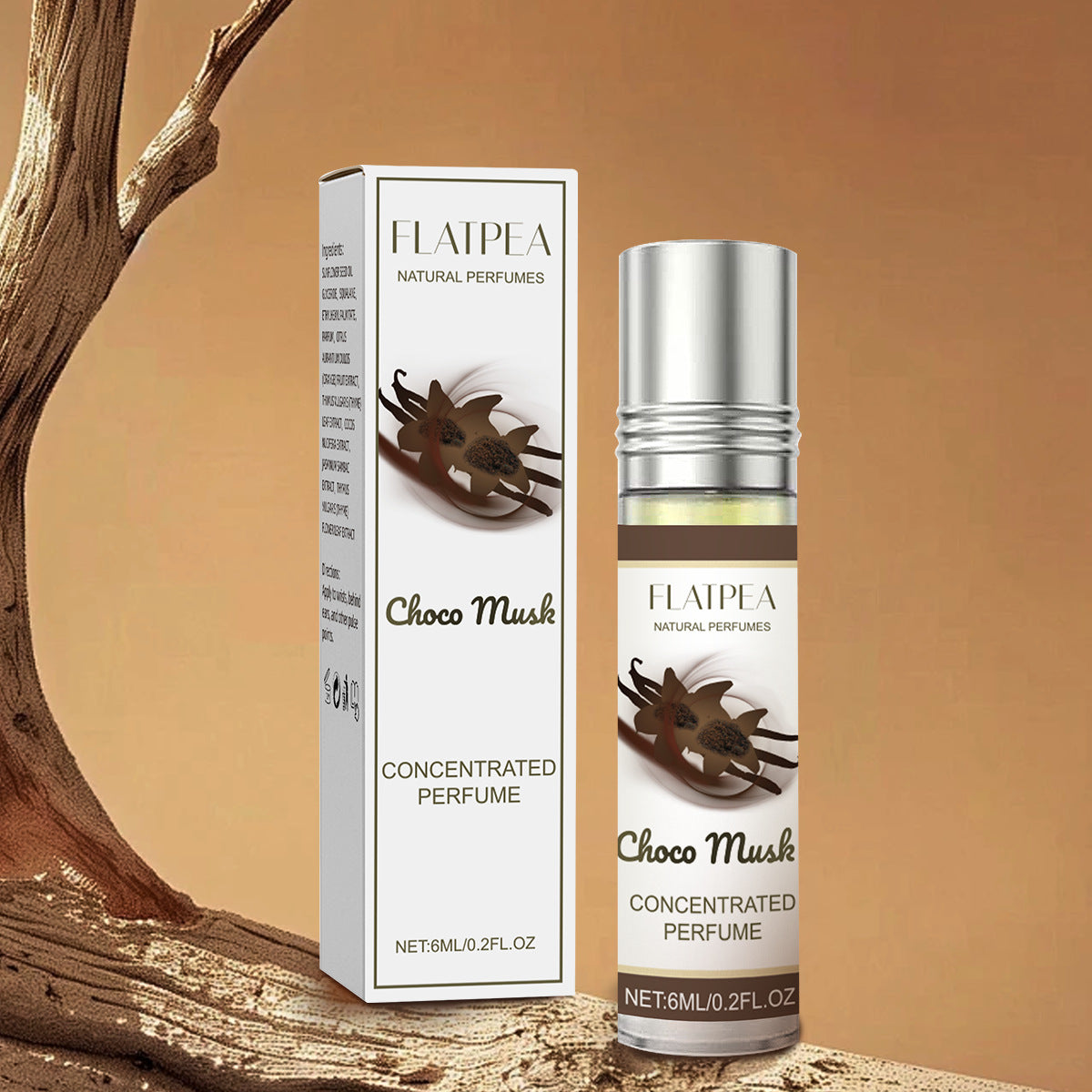 The Daily Drop Chocolate Musk 6ml Lasting Fragrance