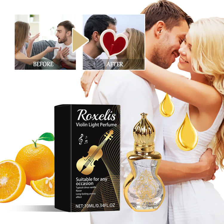 The Daily Drop Violin Citrus Vanilla Couple Perfume