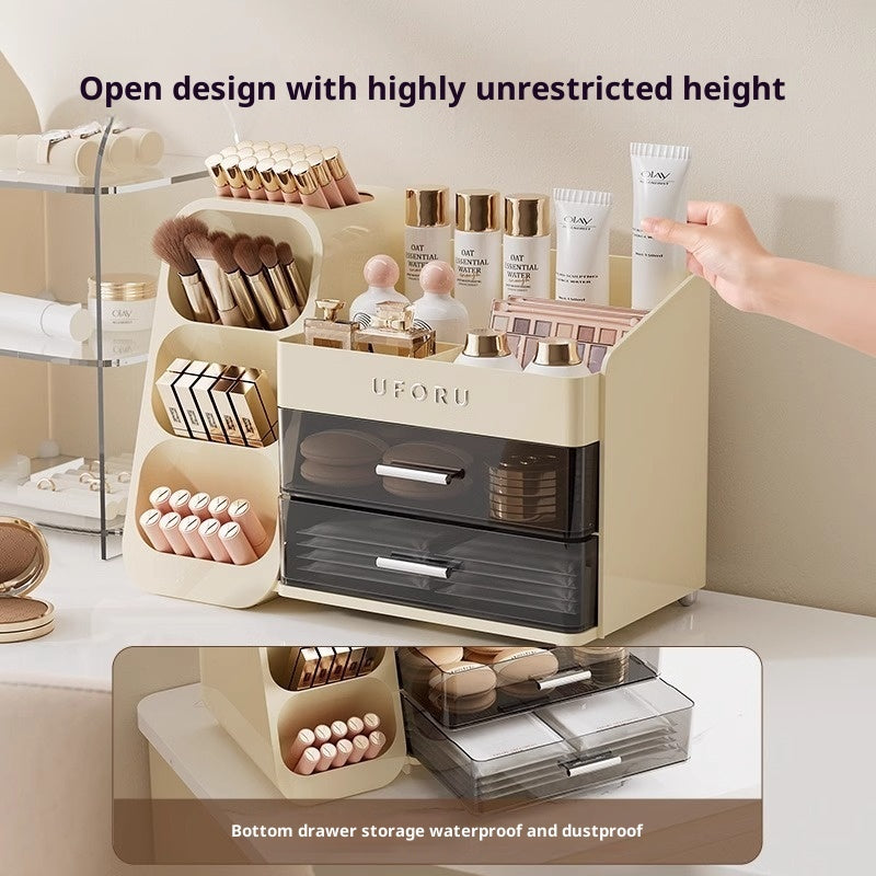The Daily Drop Desktop Cosmetic Storage Box Organizer