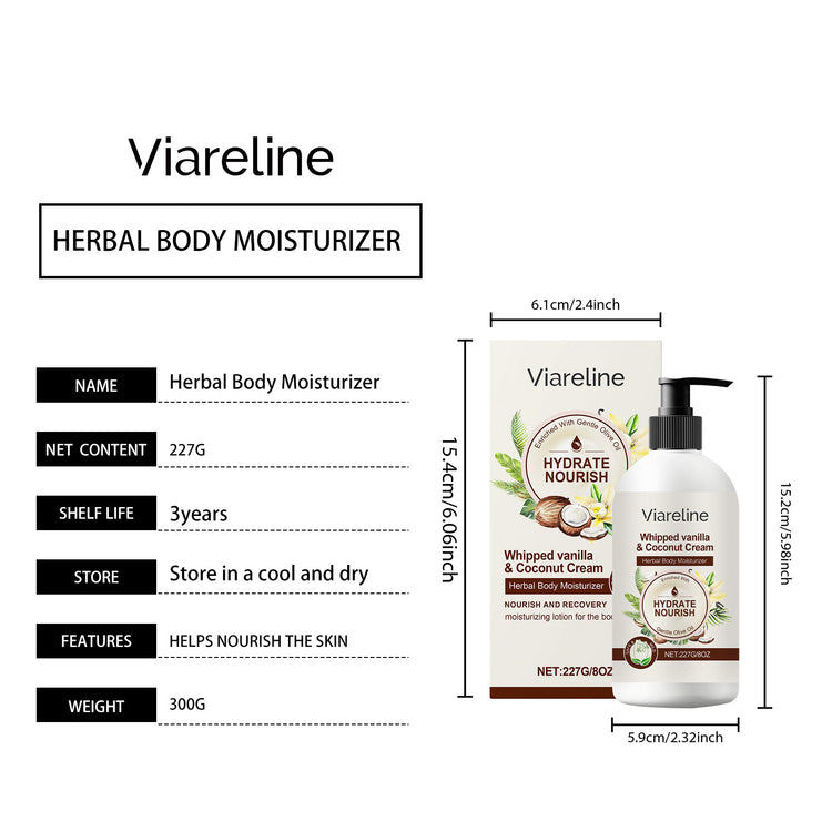 The Daily Drop Coconut Body Moisturizing Cream