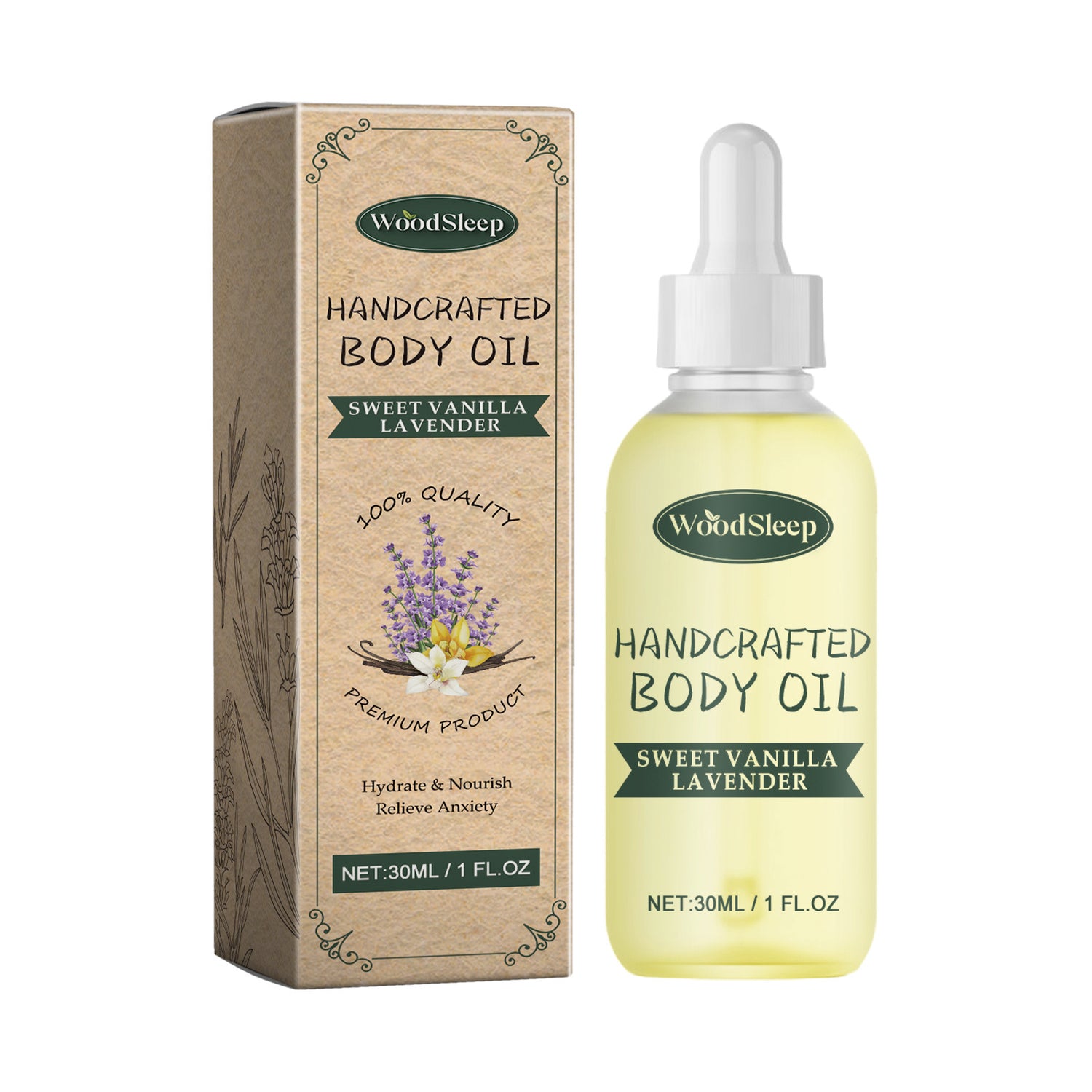 The Daily Drop Coconut Cream Fragrance Body Oil