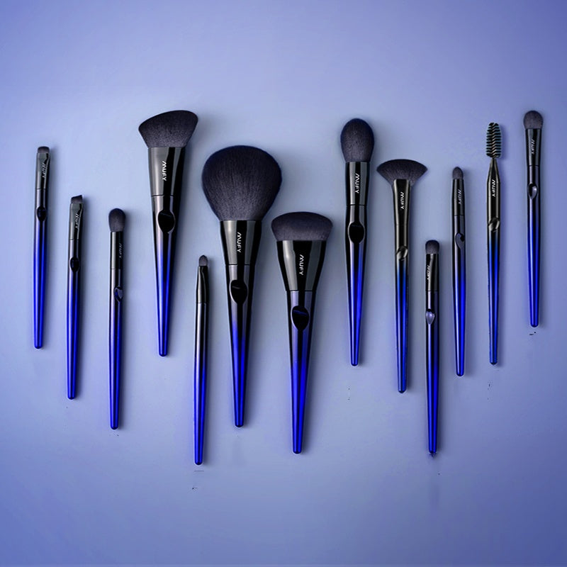 The Daily Drop Blue Enchantress 13 Makeup Brush Set