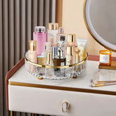 The Daily Drop Rotating Cosmetic Organizer Storage Tray