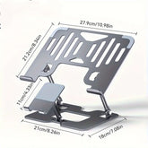 The Daily Drop Dual Device Metal Laptop And Phone Stand