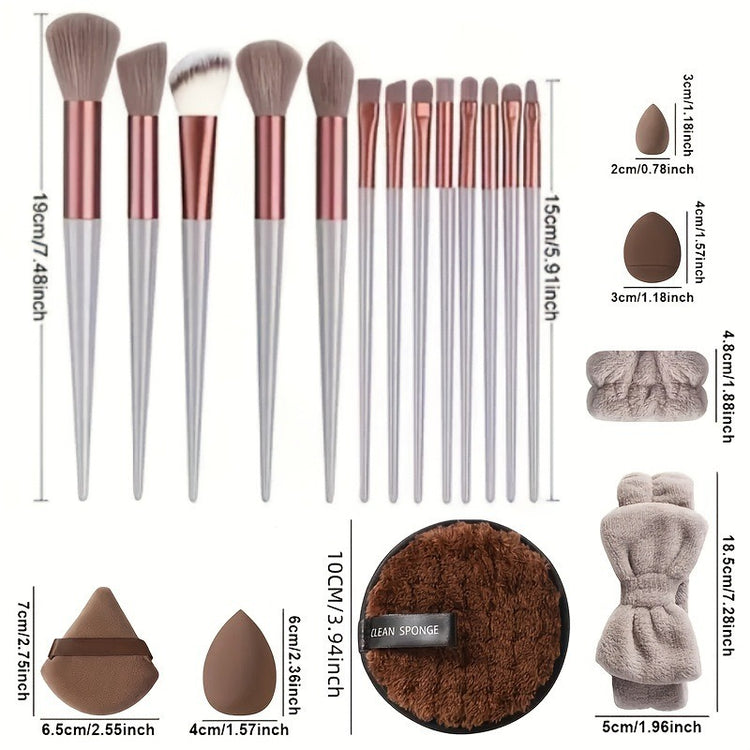 The Daily Drop 40-Piece Makeup Tool Set With Sponge