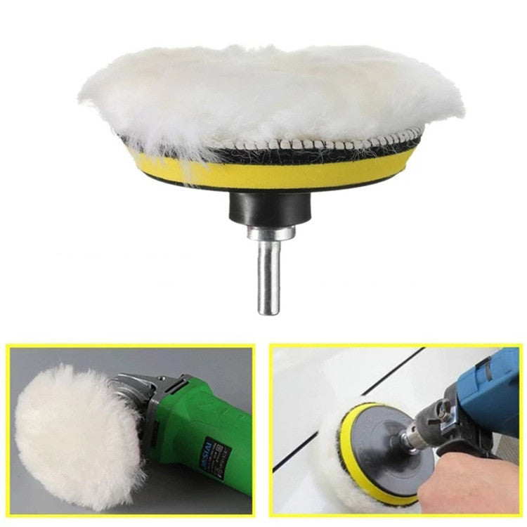 The Daily Drop Sponge Polishing Disc Wool Ball Set