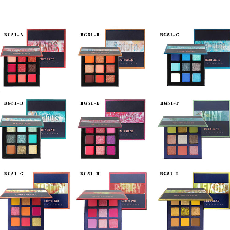 The Daily Drop Beauty Glazed Eyeshadow Palette