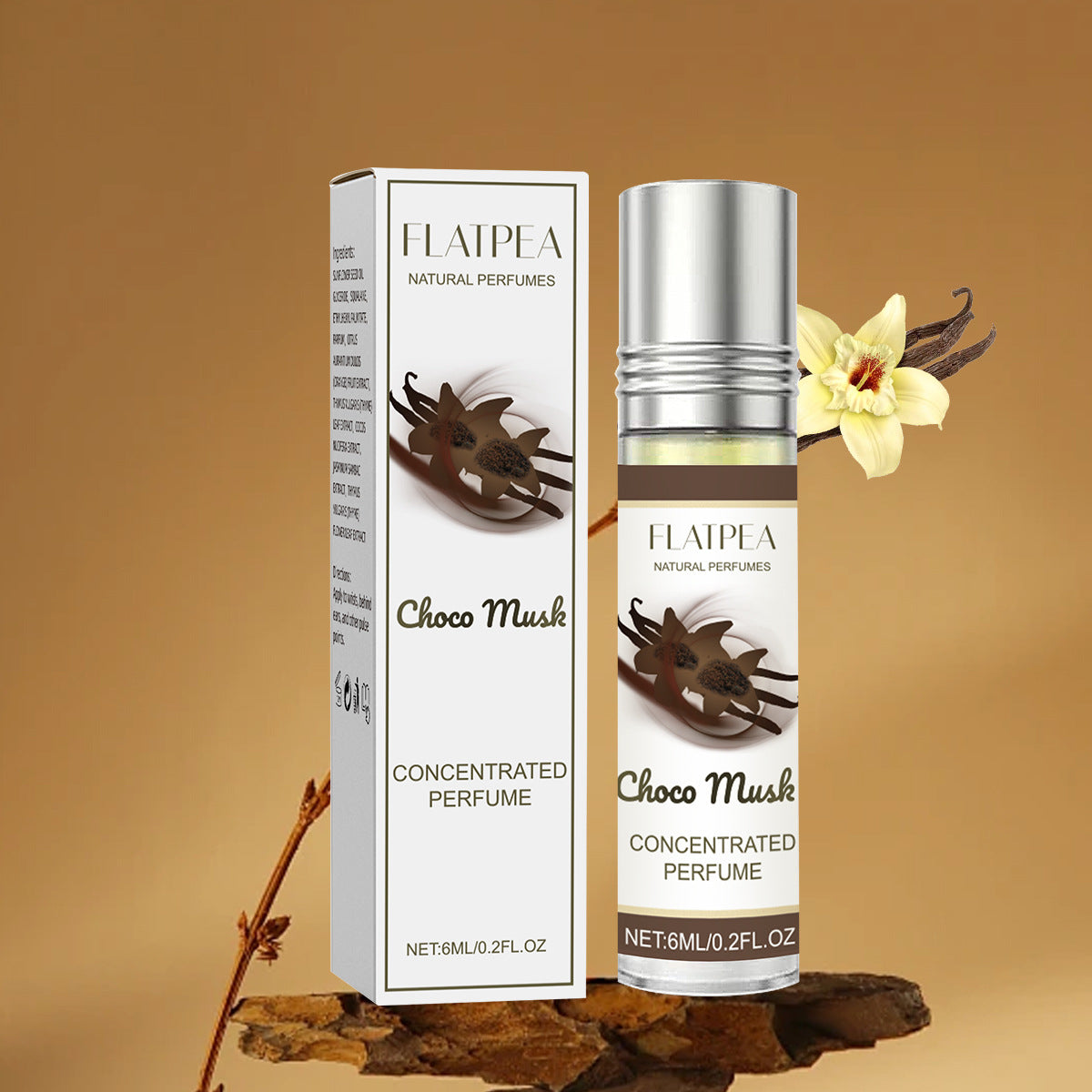 The Daily Drop Chocolate Musk 6ml Lasting Fragrance