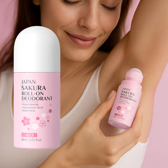 The Daily Drop Cherry Blossom Body Roll-On Deodorant