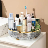 The Daily Drop Rotating Cosmetic Organizer Storage Tray