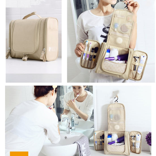 The Daily Drop Waterproof Cosmetic Bag For Travel
