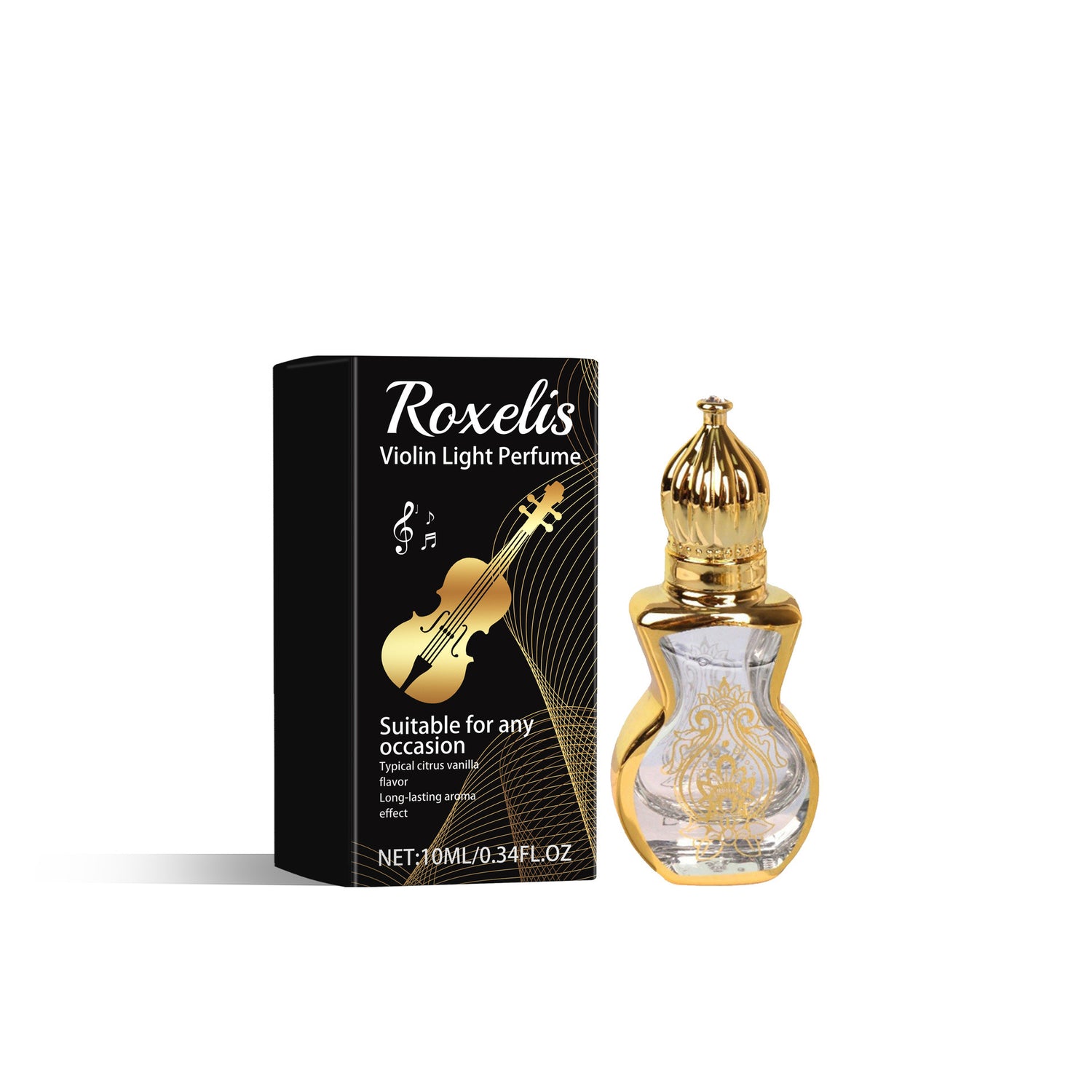 The Daily Drop Violin Citrus Vanilla Couple Perfume
