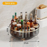 The Daily Drop Rotating Cosmetic Organizer Storage Tray