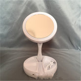 The Daily Drop LED Folding Makeup Mirror Storage