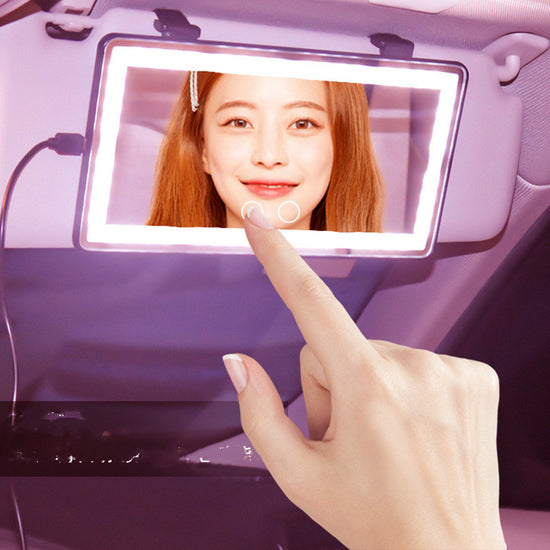 The Daily Drop Universal Car Sun Visor LED Makeup Mirror