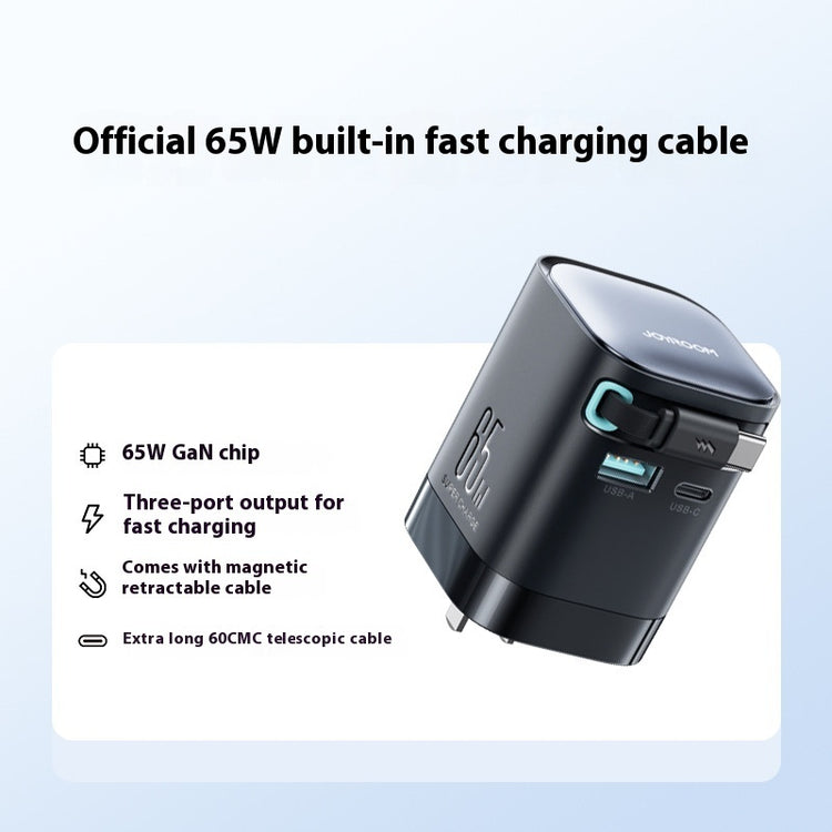 The Daily Drop 65W Telescopic USB Type-C Fast Charger Cable