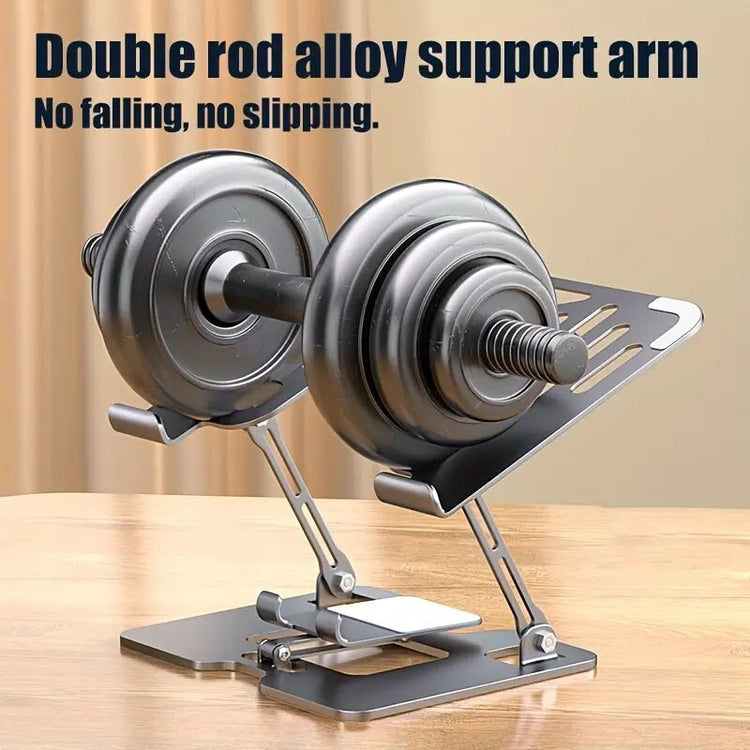 The Daily Drop Dual Device Metal Laptop And Phone Stand
