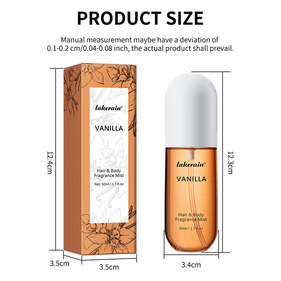 The Daily Drop Vanilla Hair & Body Mist 50ml