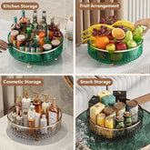 The Daily Drop Rotating Cosmetic Organizer Storage Tray