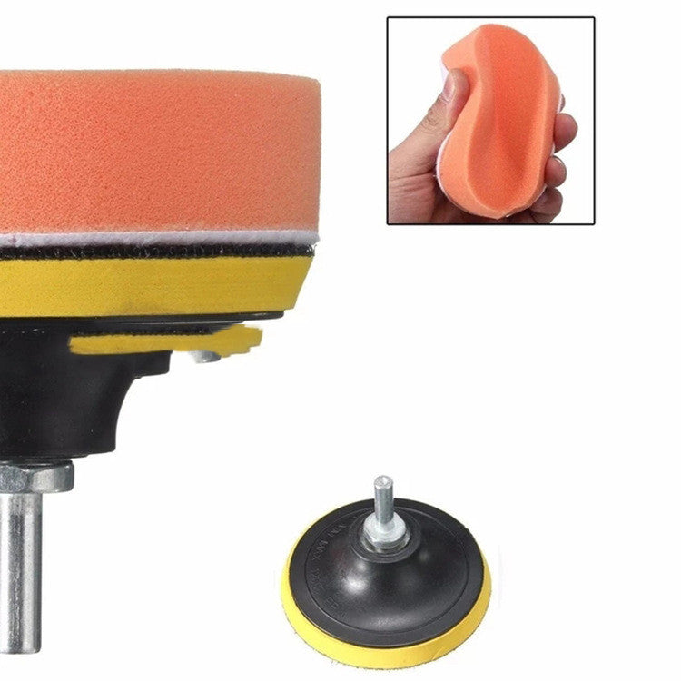 The Daily Drop Sponge Polishing Disc Wool Ball Set