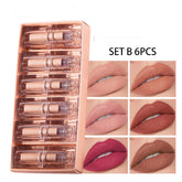 The Daily Drop Crystal Square Tube Matte Lipstick Set