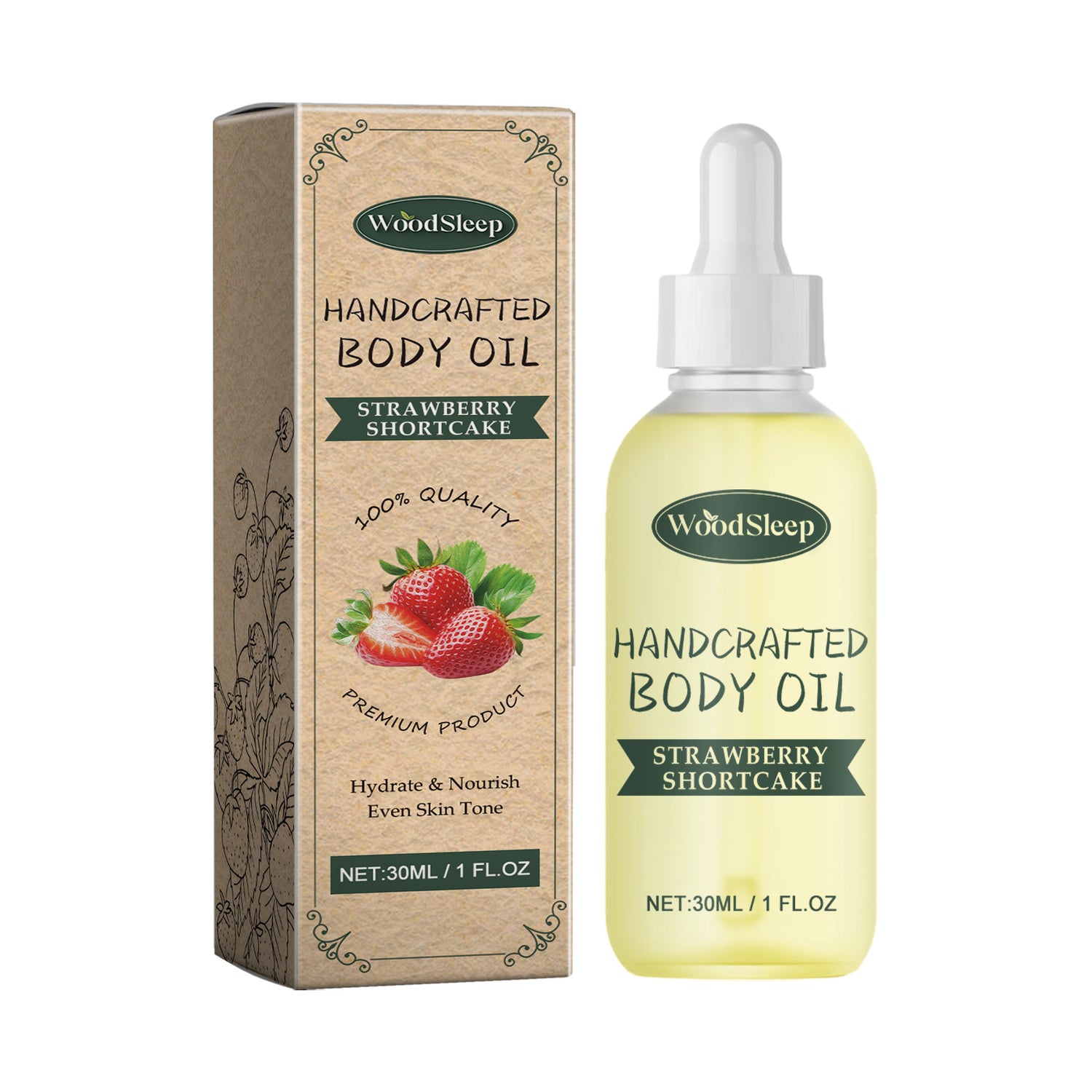 The Daily Drop Coconut Cream Fragrance Body Oil